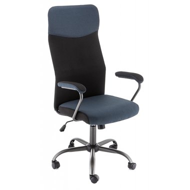 Компьютерное кресло Aven сине-черного цвета