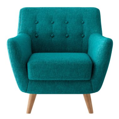 Кресло Picasso сине-зеленого цвета