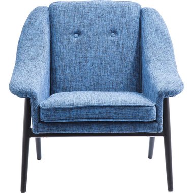 Кресло Queens Cosy синего цвета