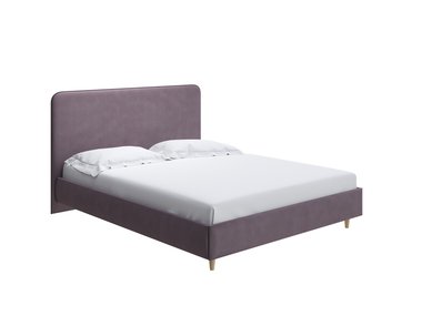 Кровать Mia 180х200 сливового цвета 