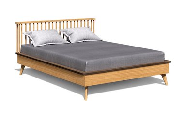 Кровать Elva 180х200 коричневого цвета