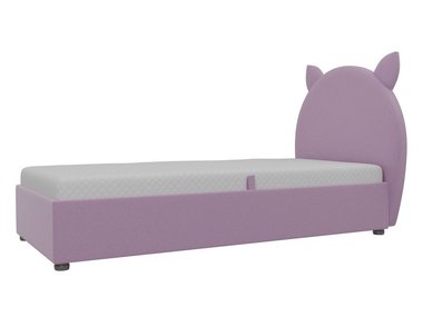 Детская кровать Бриони 82х188 сиреневого цвета с подъемным механизмом 