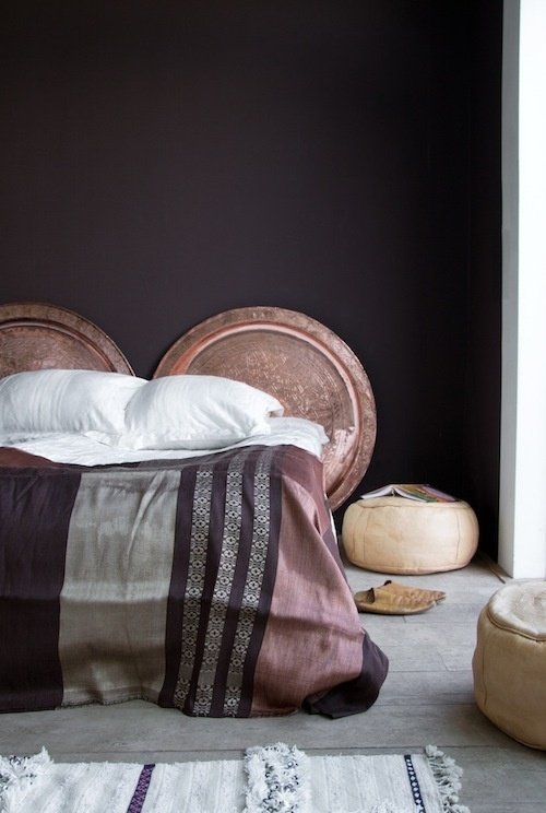 Фотография: Спальня в стиле Лофт, Декор интерьера, Дизайн интерьера, Цвет в интерьере – фото на INMYROOM