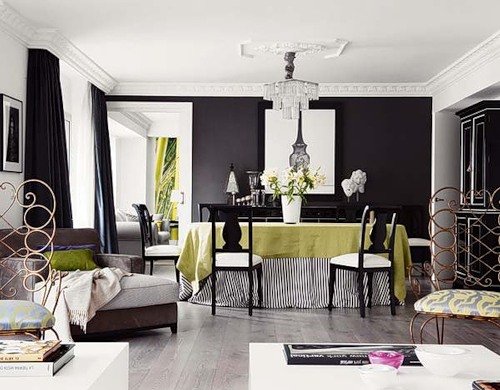 Фотография: Кухня и столовая в стиле , Дизайн интерьера, Цвет в интерьере – фото на INMYROOM