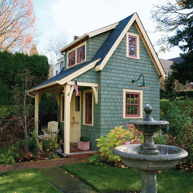 Berezabella.redbubble.com Cottage garden sheds, Small cottage homes, Backyard re
