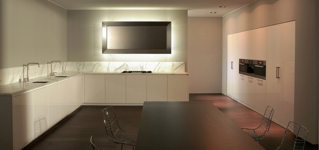 Фотография: Кухня и столовая в стиле Современный, Хай-тек, Интерьер комнат – фото на INMYROOM
