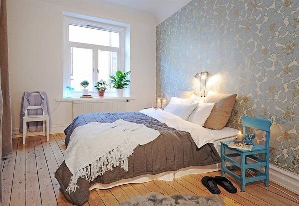 Фотография: Спальня в стиле , Скандинавский, Квартира, Швеция, Дизайн интерьера – фото на INMYROOM