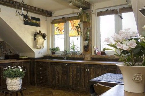 Фотография: Кухня и столовая в стиле Прованс и Кантри, Дизайн интерьера – фото на INMYROOM