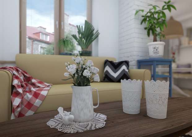 Фотография: Гостиная в стиле Скандинавский, Квартира, Дома и квартиры, IKEA – фото на INMYROOM