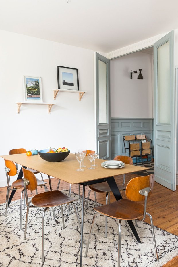 Фотография: Кухня и столовая в стиле Скандинавский, Дом, Франция, Дом и дача – фото на INMYROOM