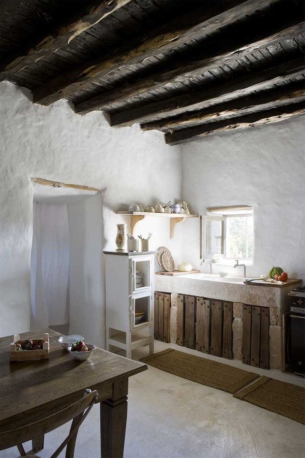 Фотография: Кухня и столовая в стиле Прованс и Кантри, Дом, Дома и квартиры – фото на INMYROOM