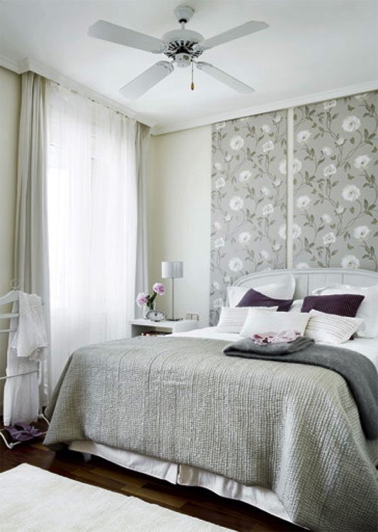 Фотография: Спальня в стиле Современный, Декор интерьера, DIY, Обои – фото на INMYROOM