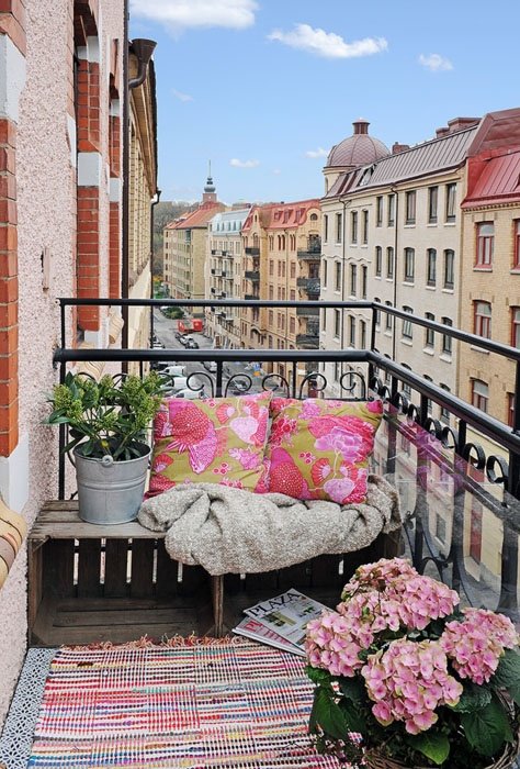 Фотография: Балкон, Терраса в стиле Скандинавский, Интерьер комнат – фото на INMYROOM
