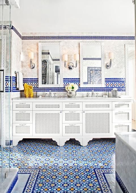 Фотография: Ванная в стиле Восточный, Декор интерьера, Декор дома, Марокканский – фото на INMYROOM