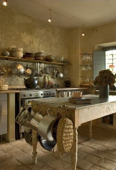 Фотография: Кухня и столовая в стиле Прованс и Кантри, Дом, Интерьер комнат – фото на INMYROOM