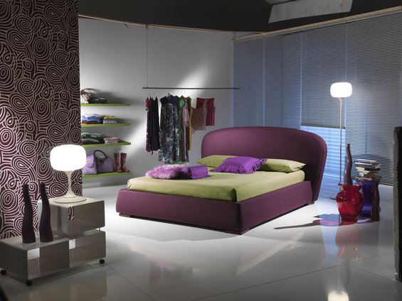 Фотография: Спальня в стиле Современный, Декор интерьера, Мебель и свет, Светильник – фото на INMYROOM