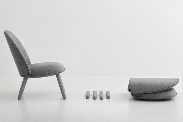 Датская компания Normann Copenhagen и дизайнер Ханс Хорнеманн (Hans Hornemann) разработали новый концепт плоской мебели