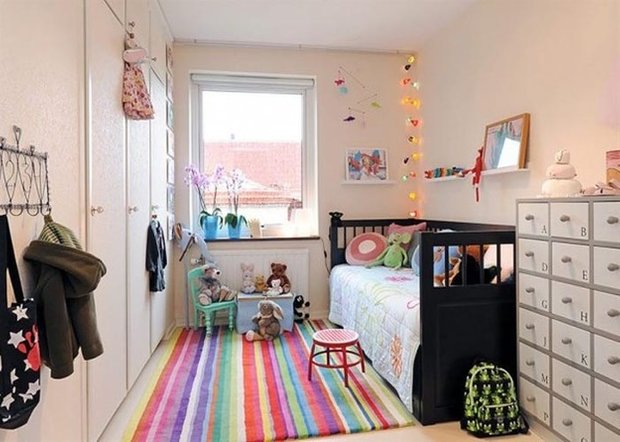 Фотография: Детская в стиле Скандинавский, Квартира, Дома и квартиры, Игрушки – фото на INMYROOM