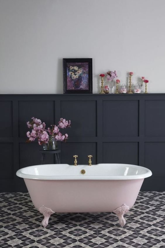 Фотография: Ванная в стиле Прованс и Кантри, Декор интерьера, Декор, Розовый – фото на INMYROOM