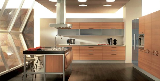 Фотография: Кухня и столовая в стиле Лофт, Современный, Интерьер комнат – фото на INMYROOM