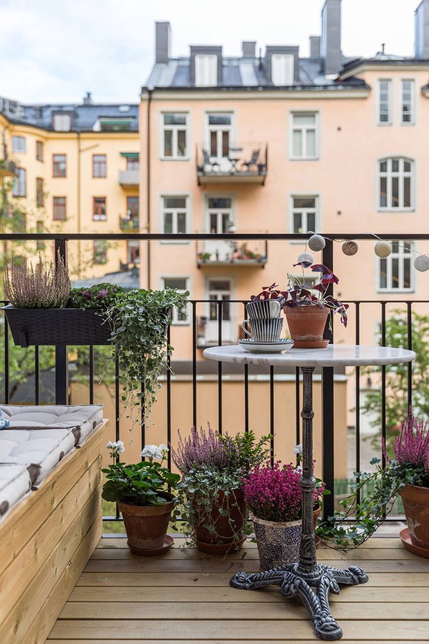 Фотография: Балкон в стиле Скандинавский, Декор интерьера, Квартира, Стокгольм – фото на INMYROOM