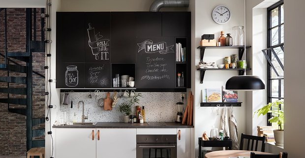 Фотография: Кухня и столовая в стиле Лофт, Гид, ИКЕА – фото на INMYROOM