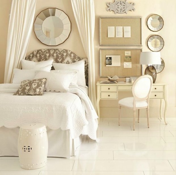 Фотография: Спальня в стиле Прованс и Кантри, Декор интерьера, Мебель и свет, Балдахин – фото на INMYROOM