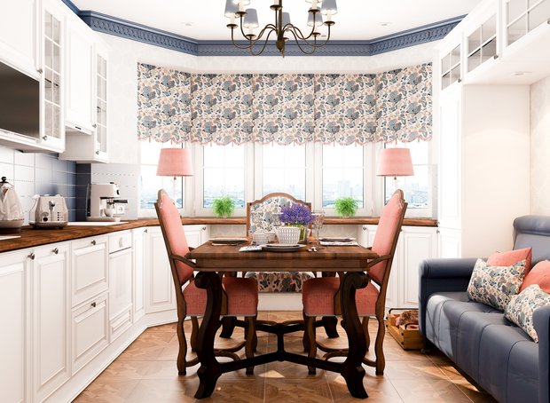 Фотография: Кухня и столовая в стиле Прованс и Кантри, Декор интерьера, Подоконник – фото на INMYROOM