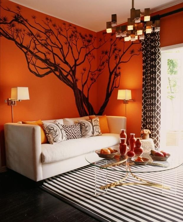 Фотография:  в стиле , Декор интерьера, Квартира, Дом, Декор, Оранжевый – фото на INMYROOM