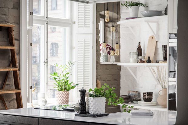 Фотография: Кухня и столовая в стиле Скандинавский, Декор интерьера, Швеция, Бежевый – фото на INMYROOM