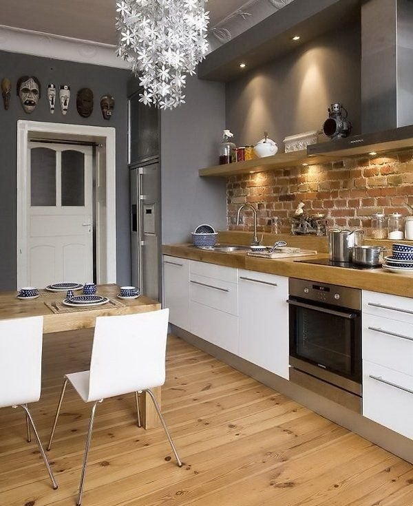 Фотография: Кухня и столовая в стиле Лофт, Интерьер комнат – фото на INMYROOM