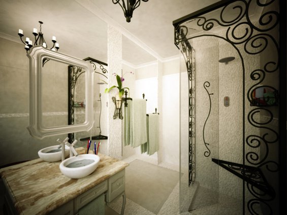 Фотография: Ванная в стиле Прованс и Кантри, Декор интерьера, Интерьер комнат – фото на INMYROOM