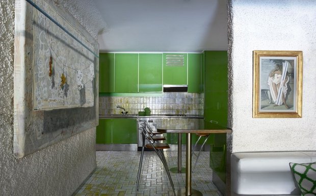 Фотография: Кухня и столовая в стиле Современный, Дома и квартиры, Интерьеры звезд – фото на INMYROOM