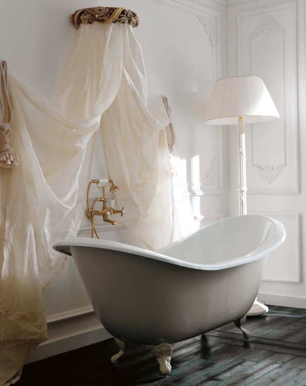 Фотография: Ванная в стиле Классический, Эклектика, Интерьер комнат – фото на INMYROOM
