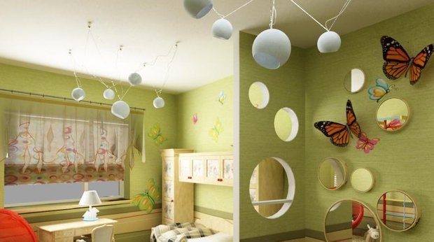 Фотография: Детская в стиле Современный, Декор интерьера, Мебель и свет – фото на INMYROOM