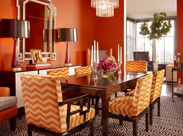 Фотография: Декор в стиле Классический, Кухня и столовая, Декор интерьера, Квартира, Дом, Оранжевый – фото на INMYROOM