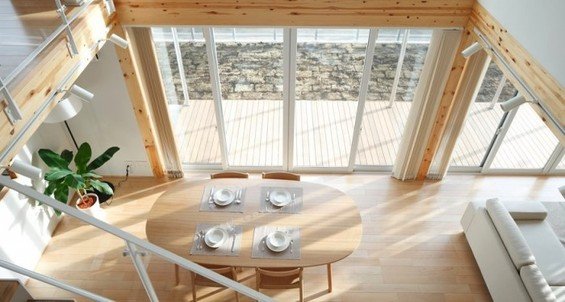 Фотография: Кухня и столовая в стиле Современный, Эко, Дом, Дома и квартиры, Япония – фото на INMYROOM