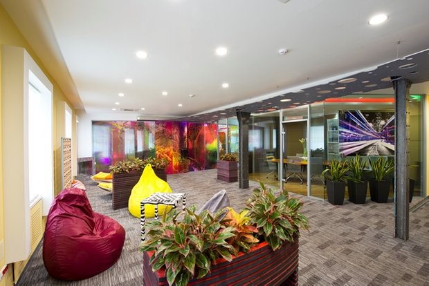 Фотография: Офис в стиле Современный, Декор интерьера, Офисное пространство, Мебель и свет – фото на INMYROOM