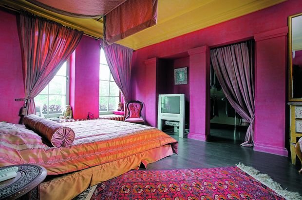 Дизайн спальни в марокканском стиле фото