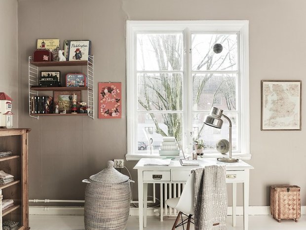 Фотография: Кабинет в стиле Скандинавский, Декор интерьера, Квартира, Швеция – фото на INMYROOM