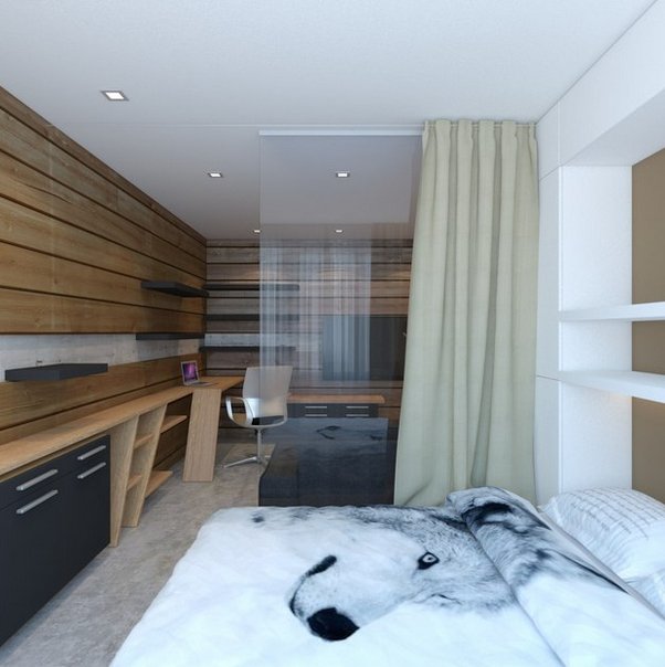 Фотография: Спальня в стиле Современный, Эко, Гид – фото на INMYROOM
