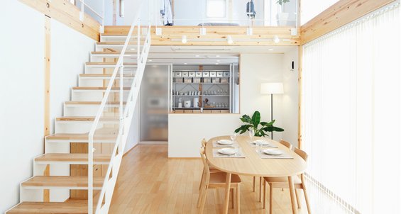 Фотография: Кухня и столовая в стиле Эко, Дом, Дома и квартиры, Япония – фото на INMYROOM