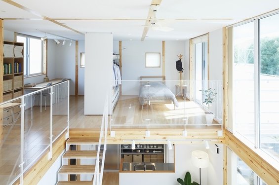 Фотография: Спальня в стиле Эко, Дом, Дома и квартиры, Япония – фото на INMYROOM