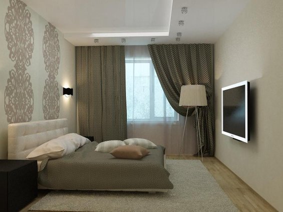Фотография: Спальня в стиле Современный, Декор интерьера, Интерьер комнат, Хрущевка – фото на INMYROOM
