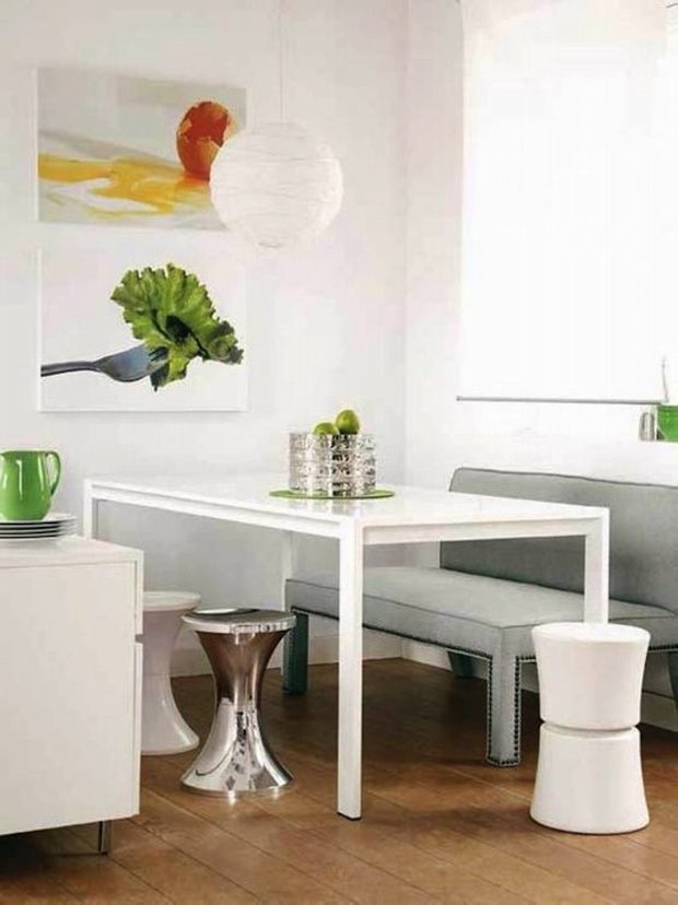 Фотография: Кухня и столовая в стиле Современный, Интерьер комнат, Обеденная зона – фото на INMYROOM