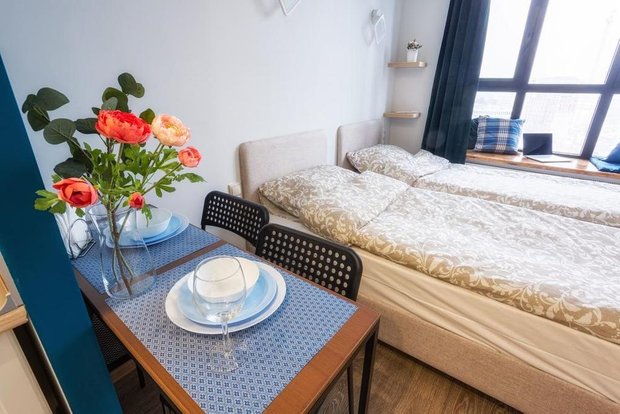 Фотография: Спальня в стиле Современный, Советы, квартира под сдачу, Анна Форост – фото на INMYROOM