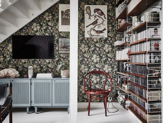 Фотография: Кабинет в стиле Скандинавский, Декор интерьера, Квартира, Швеция – фото на INMYROOM