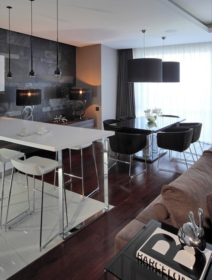 Фотография: Кухня и столовая в стиле Современный, Квартира, Дома и квартиры – фото на INMYROOM