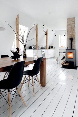 Фотография: Кухня и столовая в стиле Скандинавский, Декор интерьера, Декор дома, Пол – фото на INMYROOM