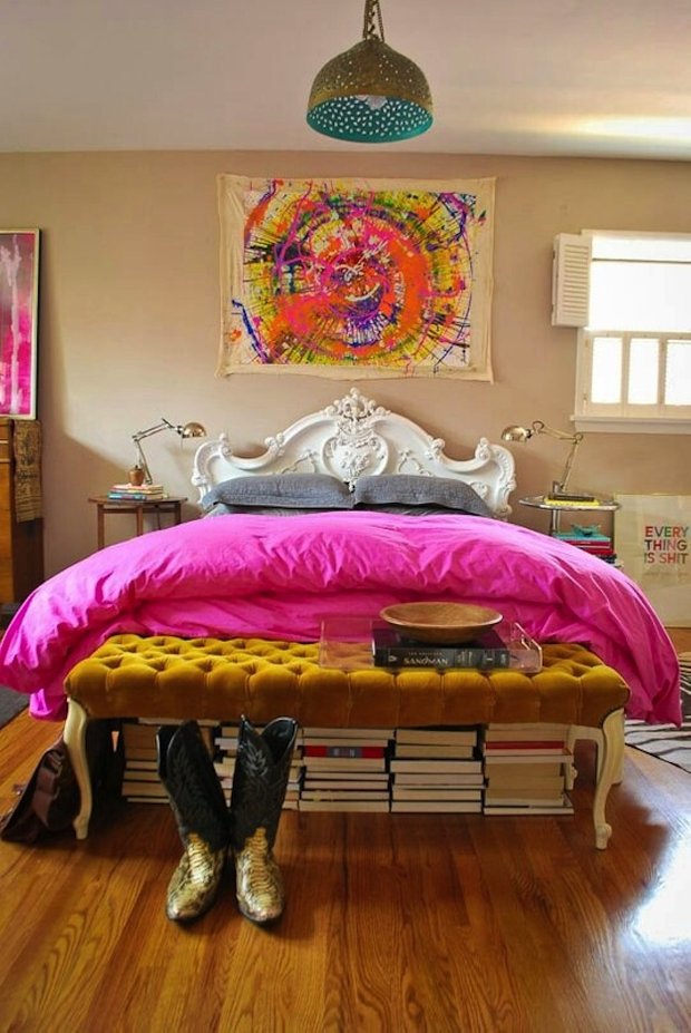 Фотография: Спальня в стиле Эклектика, Детская, Интерьер комнат, Декор – фото на INMYROOM